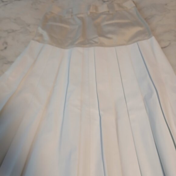 Rag & Bone Brooke two toned pleated leather skirt - Picture 10 of 12